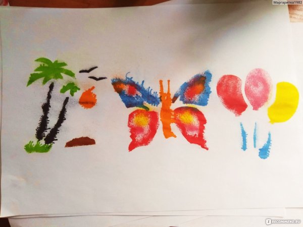 Рисование воздушными фломастерами