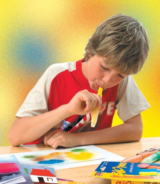 Выдуваемые фломастеры