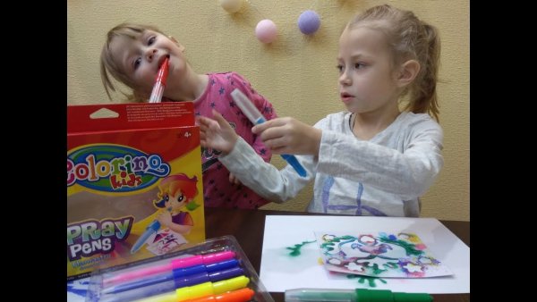 Аэрофломастеры для детей
