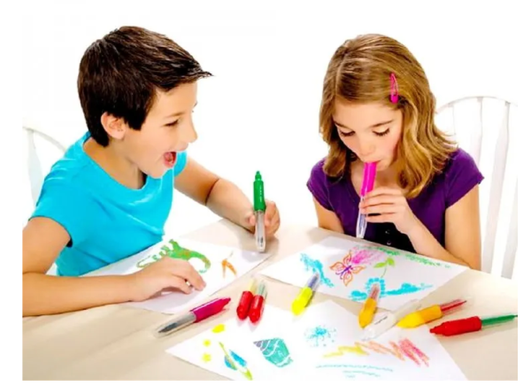 Набор воздушных фломастеров меняющих цвет