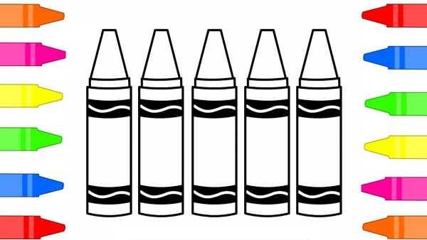 Раскраска фломастеры