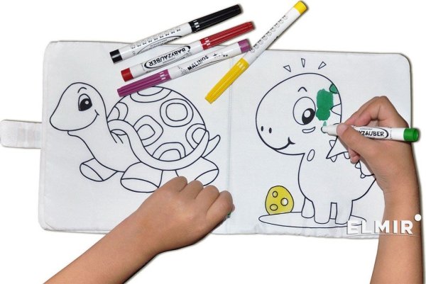 Разукрашивать фломастерами