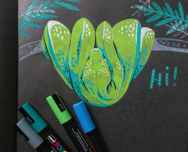 Акриловые маркеры Uni Posca