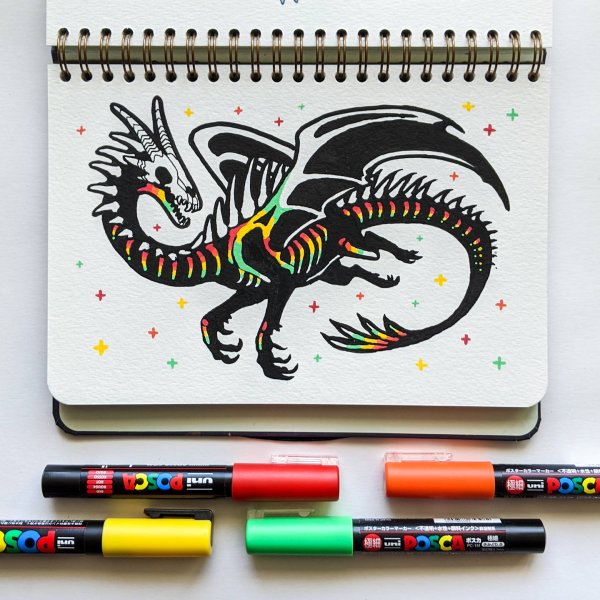 Posca для рисования