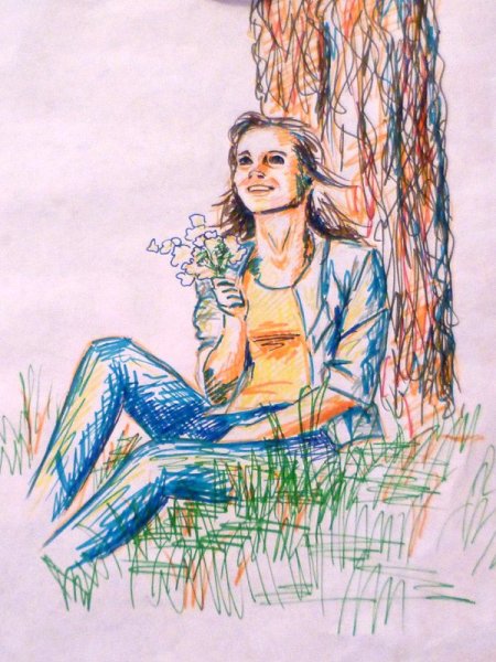 Рисунки фломастерами