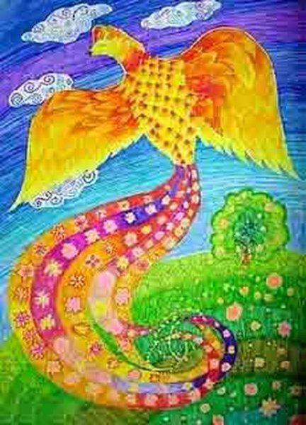 Сказочная птица