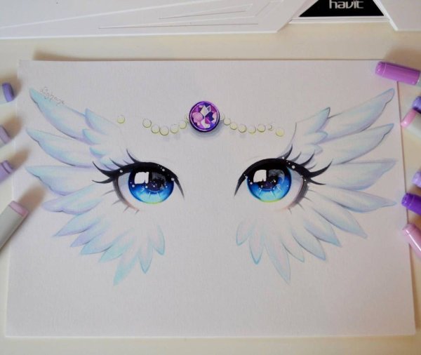 Акварельные ангелочки