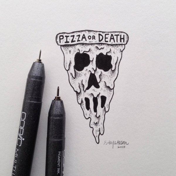 Тату маркером