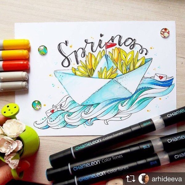 Подруги рисунок