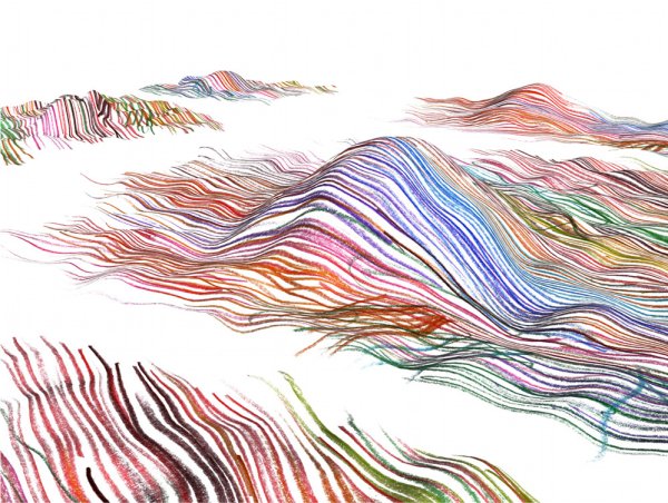 Живопись цветными карандашами