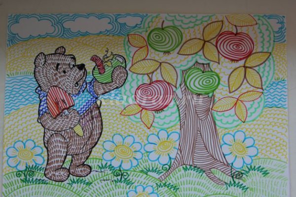 Рисование штриховкой для детей