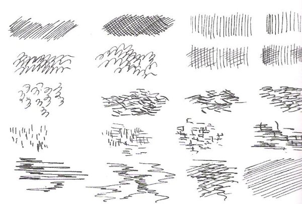 Штрихи для рисования