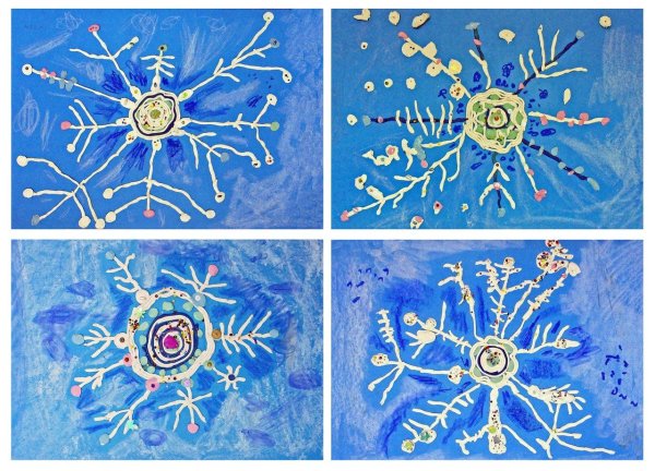 Снежинка рисунок