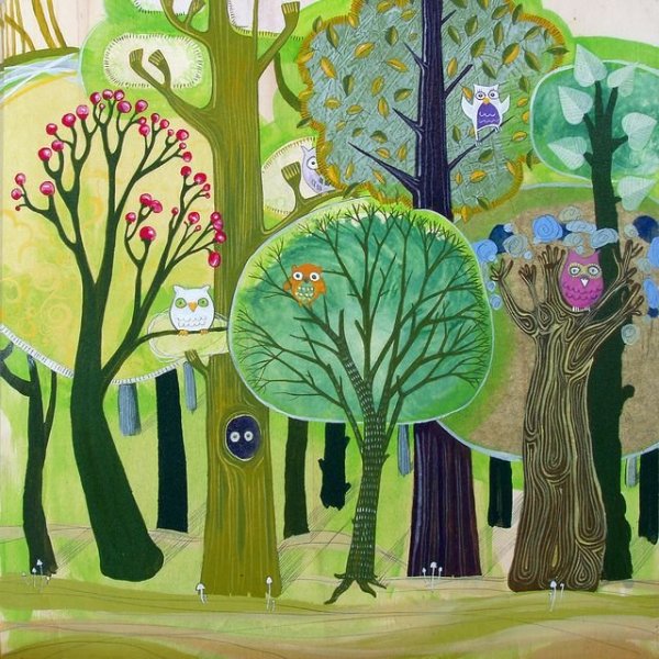 Стилизованные деревья