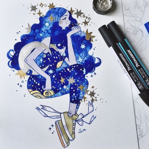 Рисунки Sibylline Meynet