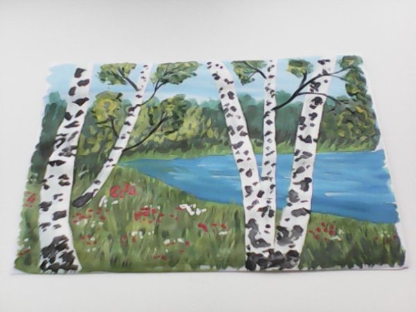 Зарисовки элементов пейзажа