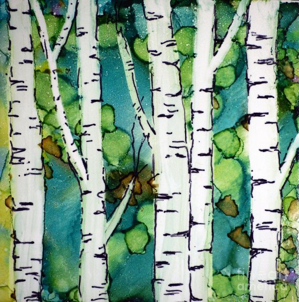 Правополушарное рисование осень