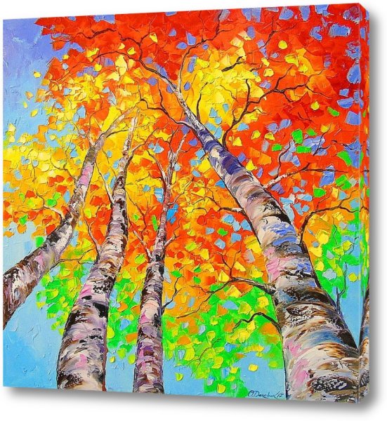 Дерево с ветками для рисования