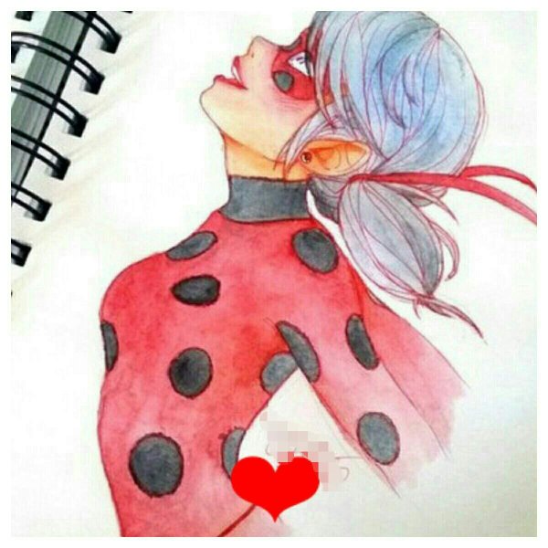 Леди баг скетч