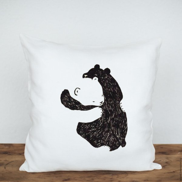 Мишка в скандинавском стиле