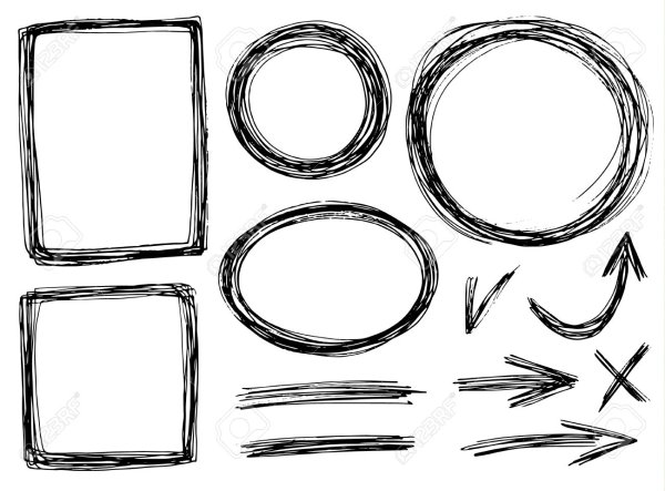 Рамка нарисованная от руки