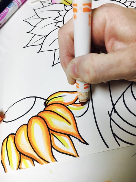 Уроки рисования маркерами