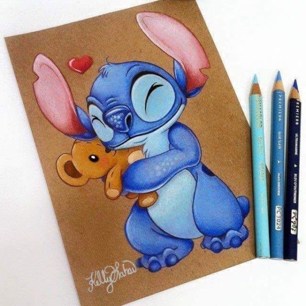 Герои Дисней Стич Sketch