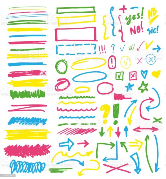 Красивое выделение текста маркером