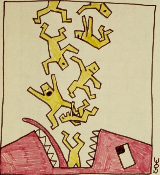 Виктор Цой рисунок