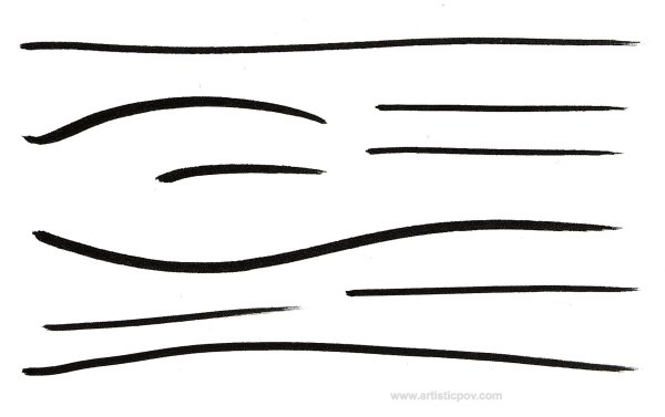 Каракули фломастером