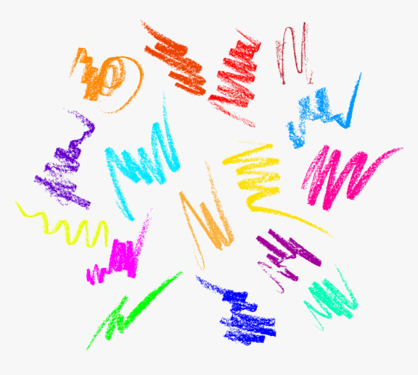 Штрихи маркером