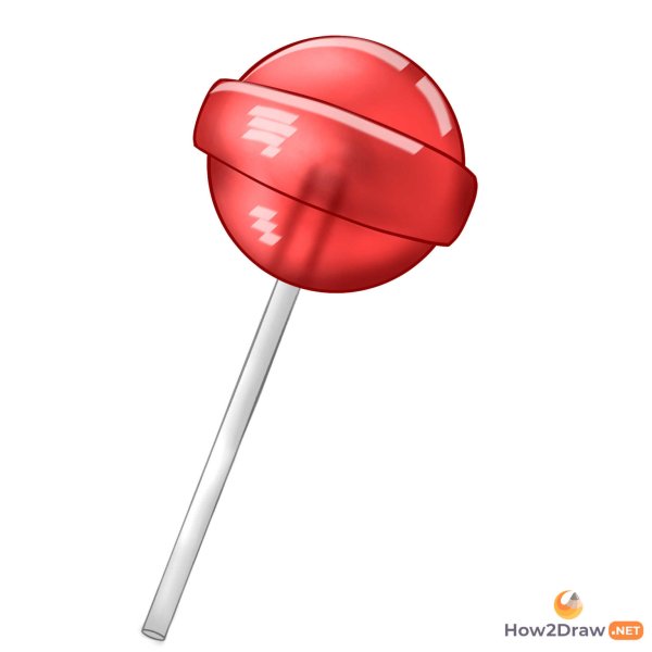 Нарисовать Чупа Чупс