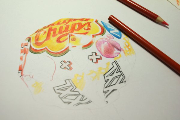 Чупа Чупс скетч