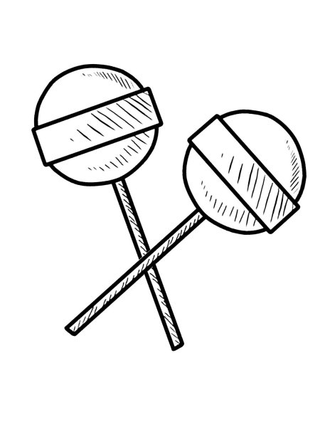 Рисунки для срисовки милые легкие Чупа Чупс