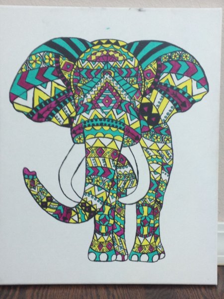 Рисунки акварельными карандашами