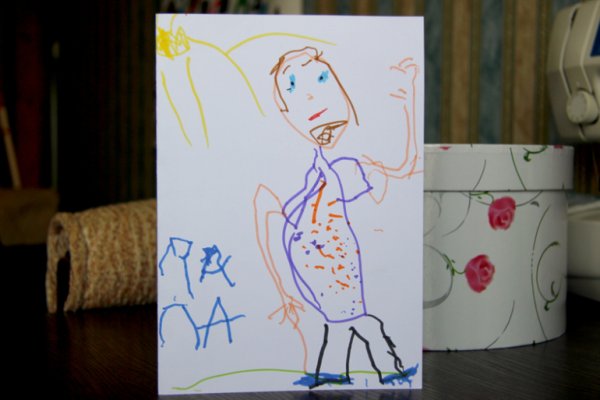 Идеи нарисованных открыток на др