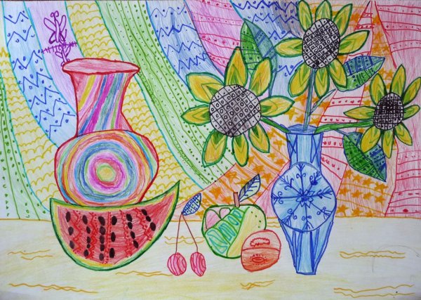 Декоративная живопись для детей