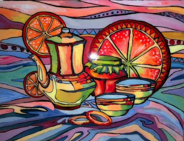 Декоративный натюрморт Жан Миро