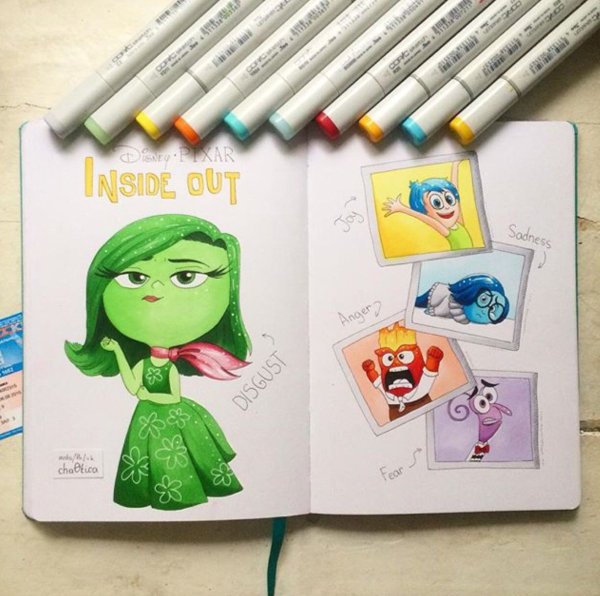 Мультяшки маркерами