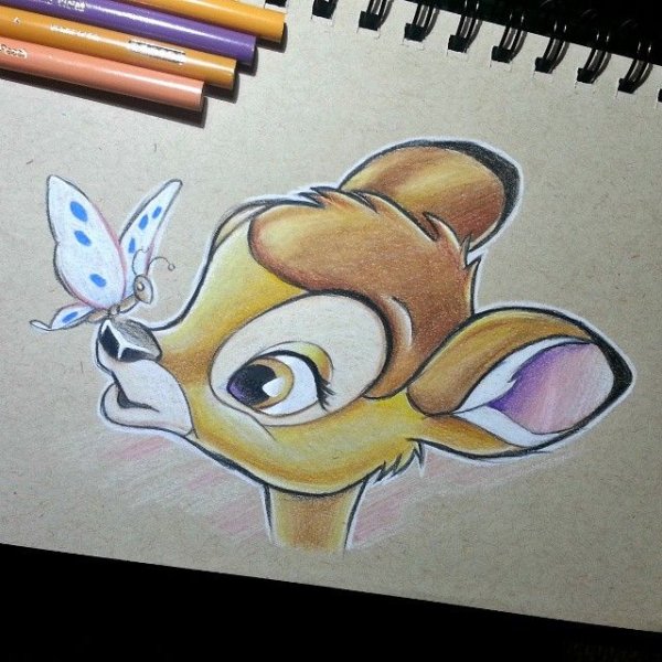 Цветные карандаши Бемби