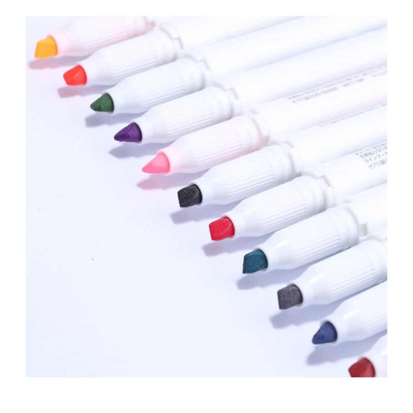 Треугольные фломастеры из зебры