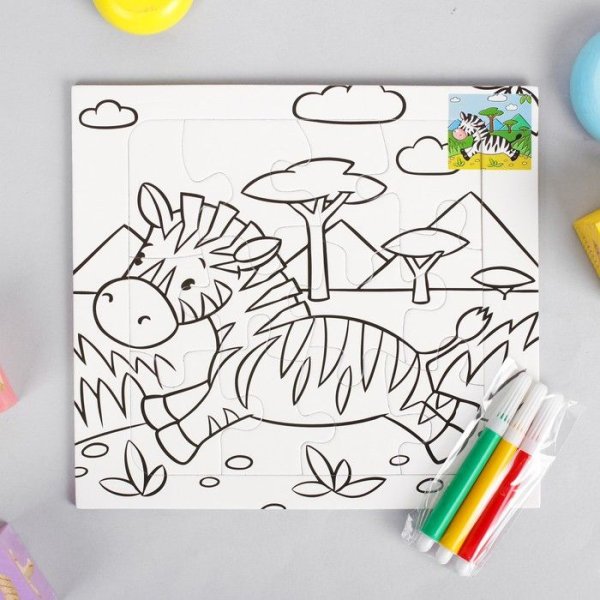 Фломастеры раскраска для детей