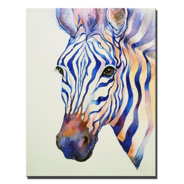 Голова зебры