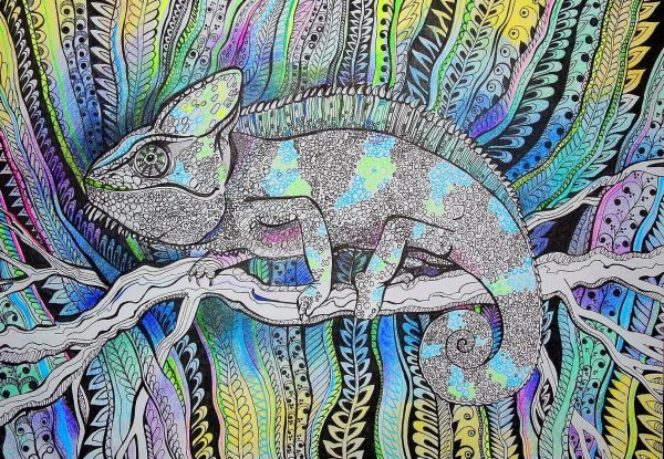 Рисунки маркерами