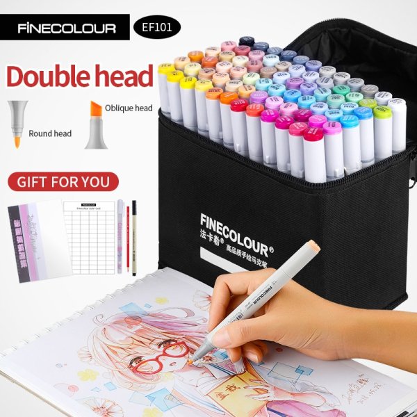 Лёгкие рисунки для скетчбука маркерами