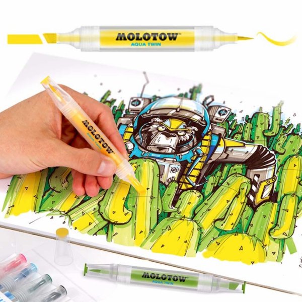 Скетчинг фломастерами