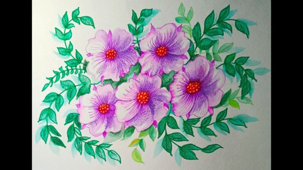 Интересные техники рисования для детей