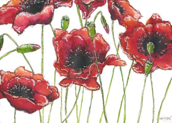 Нарисовать Мак