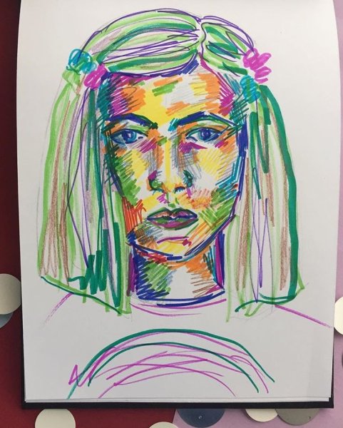 Рисунки фломастерами