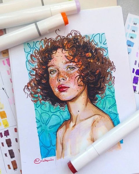 Скетчбук «портреты»